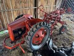Allis Chalmers Garden Tractor with Multiple Implements