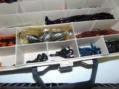 Plano Case Full of Rubber Worms