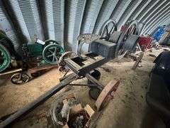 1921 International Harvester Model M 6 HP Hit and Miss Engine | Wheeled Cart w/ Seat