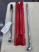 Snap-On Torque Wrench & 1/2" Breaker Bar