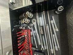 Assorted SAE & Metric Sockets & A Fluke Master Accessory Kit