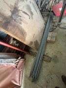 Scaffolding Sections w/Stabilizing Bars, Steel, Painted Red | 6 Sections