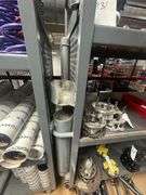 Gray Rolling Rack -No Contents 1