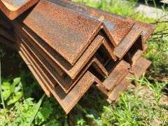 (30) 3"x3"x40' 1/2" Angle Iron