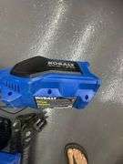 Grouping of Kobalt 80V Max Battery Powered Landscaping Tools w/ Batteries & Charger