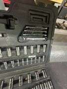 Mechanic's Ratcheting Socket Wrench Kit w/ Storage Case