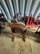 Antique Corn Sheller w/ Wheel Crank