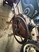 Antique Corn Sheller w/ Wheel Crank