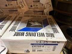 Box of Washington Alloy Co. ER70S-6 .045 Copper Mig Welding Wire