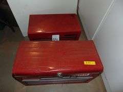 Two Tool Boxes Empty