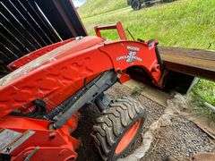 Kubota Compact Utility Tractor Model L3130 w/ Woods LC102 Groundmover X Front-end Loader