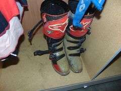 Contents of Cabinet Motorcycles Protected Riding Gear