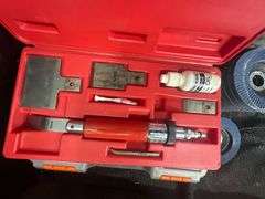 Grouping of Abrasive Sanding & Grinding Tools w/ A Snap-On Air Powered Scraper