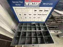 Winzer Button Head, Socket Heads and Flat Head in 4-Drawer Cabinet