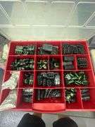 Assorted Automotive Repair Parts, Mechanic's Hand Tools, Automotive Primary Wire & Small Parts Organizers w/ Contents