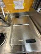 Stainless Steel Prep / Work Station with Storage, Shelving, Refrigerated Counter Top