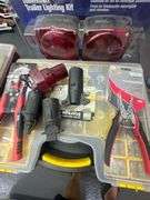 Assorted Automotive Repair Parts, Mechanic's Hand Tools, Automotive Primary Wire & Small Parts Organizers w/ Contents