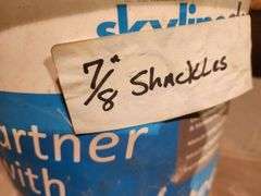 Bucket of 7/8" Shackles