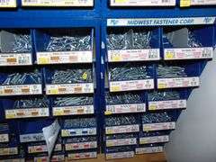 Bin of Misc. Screws, Combo Pan, Slotted Hex & Etc.