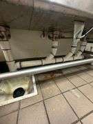 Stainless Steel 3-Basin Commercial Dish Sink
