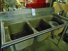 Eagle 3 Bay S/S Sink