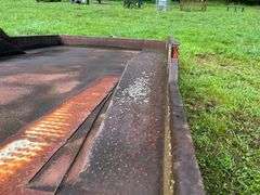 Hardee 8x16' Steel Deck Trailer, (FARM USE ONLY, NO TITLE)