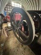 1921 International Harvester Model M 6 HP Hit and Miss Engine | Wheeled Cart w/ Seat