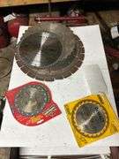 Various Sized Saw Blades