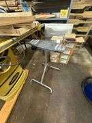Rigid "Flip Top" Portable Folding Work Support