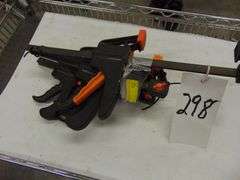 Five Car Clamps