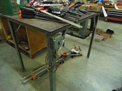 Metal Shop Table