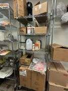 (4x) Metal Wire Racks on Casters | Stainless Steel
