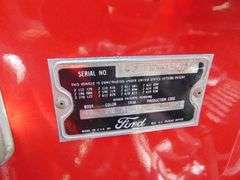 1957 Ford Thunderbird VIN# D7FH161567