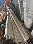 Scaffolding Sections w/Stabilizing Bars, Steel, Painted Red | 6 Sections