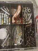 Misc Nuts & Bolts in Wire Bin