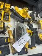 Grouping of DeWalt 20V Max Battery Powered Tools & Accessories