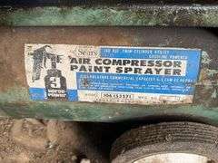 PowerHorse Air Compressor, 3HP, 208CC Engine, by Sears Model 106.153571