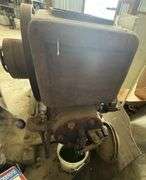Antique Hit-and-Miss Engine With Webster Tri-Polar Magneto