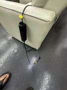 Cream Colored Luxury Sectional Couch w/ Electric Recliners