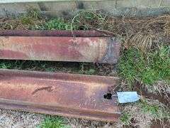 2x Money 24'x1'x8" Steel I Beams