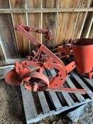Allis Chalmers Garden Tractor with Multiple Implements