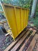 Yellow Wire Transfer Trailer w/ Hydraulic Tilting Bed