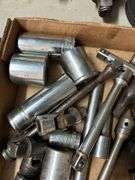 Tray of Assorted Sockets and Extensions