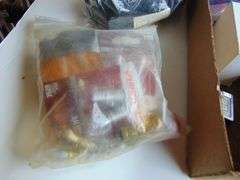 Box of Misc. Elec. Supplies
