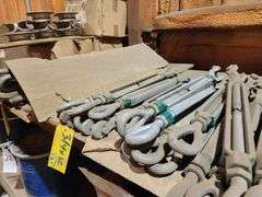 Grouping of 3/4" x 12" and 7/8" x 12" Turnbuckles