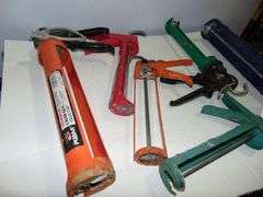Six Caulking Guns