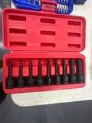 Grouping of Torx Power Ratchet Hex Driver Kit & Assorted Impact Driver Sets