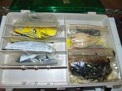 Plano Case Full of Rubber Worms