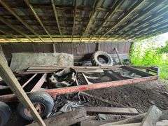 Hay Trailer | Dual Axel | 5-Bail Cradle Form (Round)