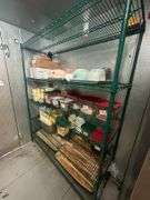 (2) Metal Wire Cooler Racks (Green)